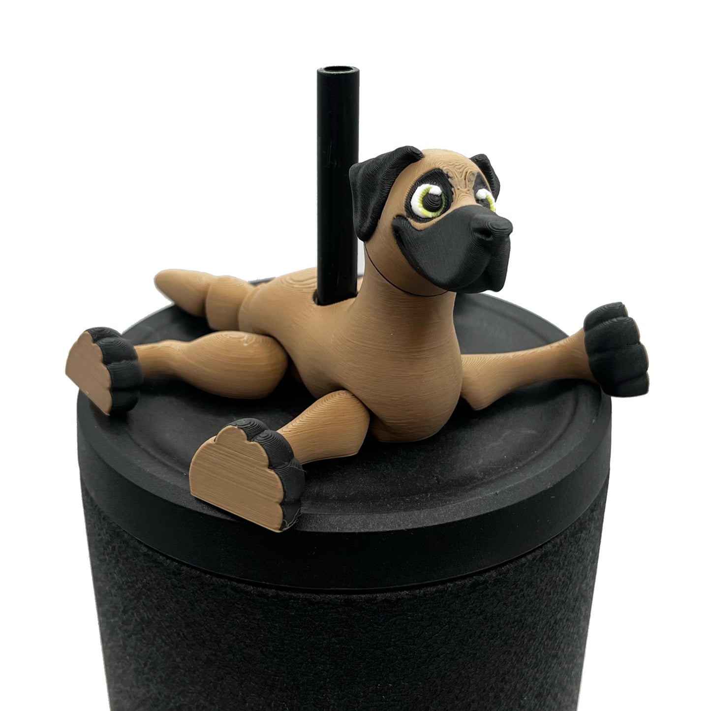 Paw Pals Sip Sidekicks – Adorable Dog and Cat Straw Buddy for Your Tumbler