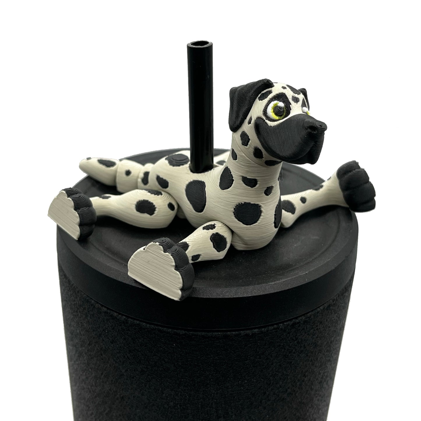 Paw Pals Sip Sidekicks – Adorable Dog and Cat Straw Buddy for Your Tumbler