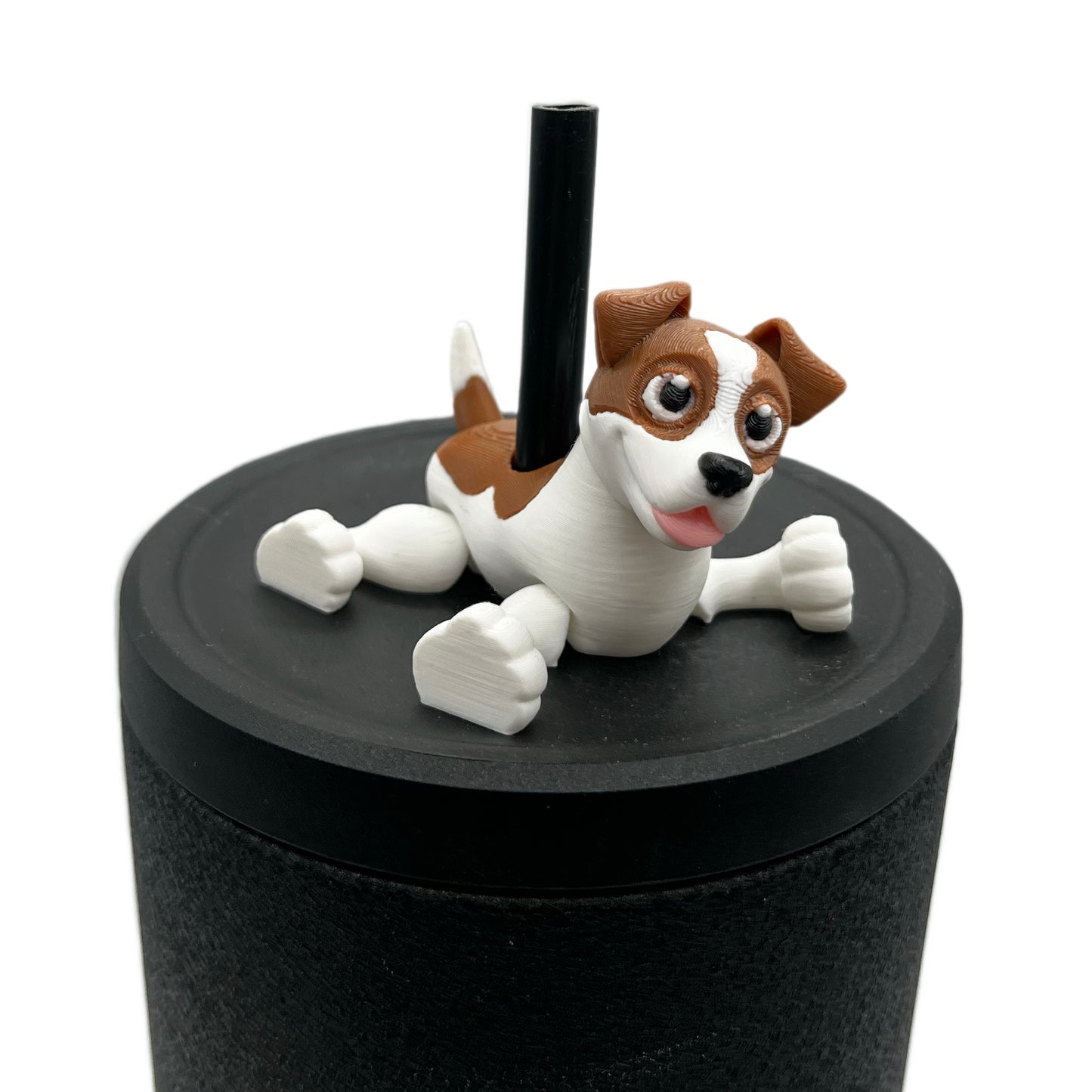 Paw Pals Sip Sidekicks – Adorable Dog and Cat Straw Buddy for Your Tumbler