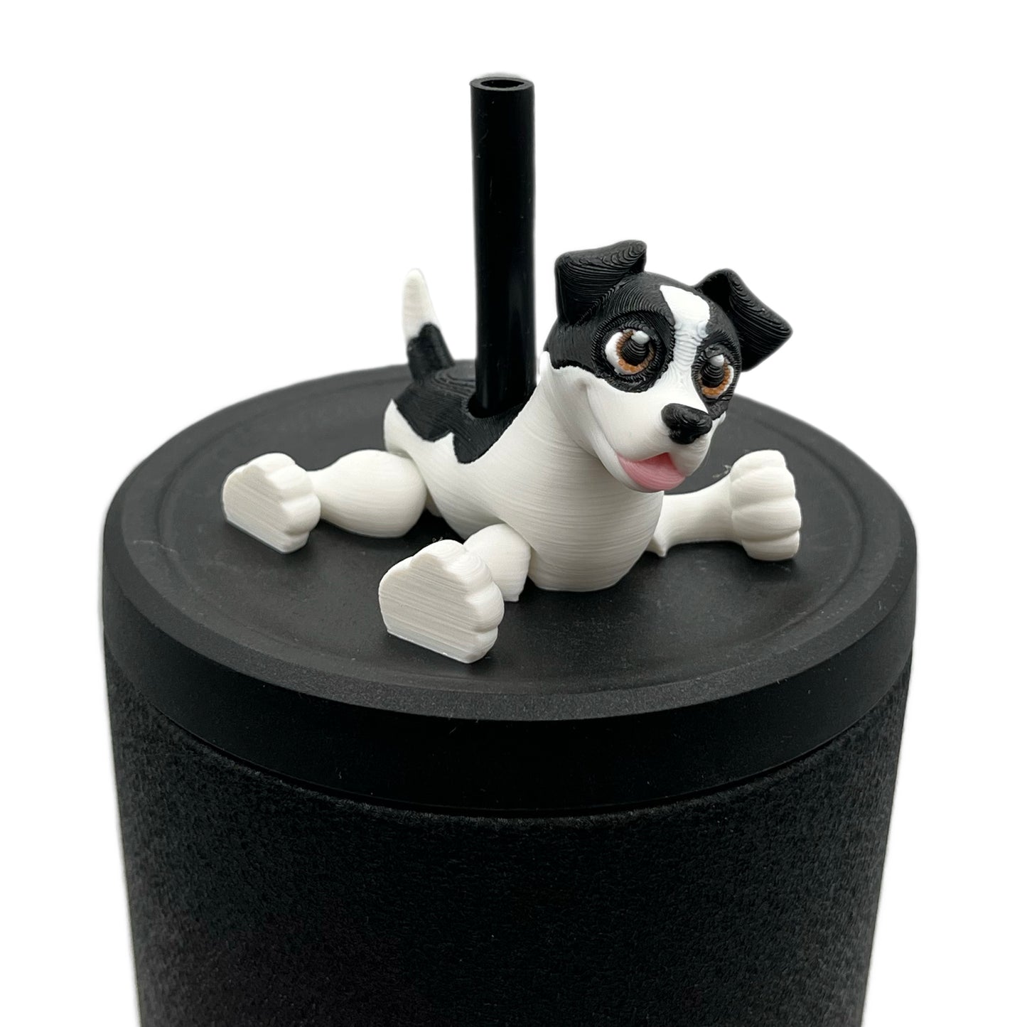 Paw Pals Sip Sidekicks – Adorable Dog and Cat Straw Buddy for Your Tumbler