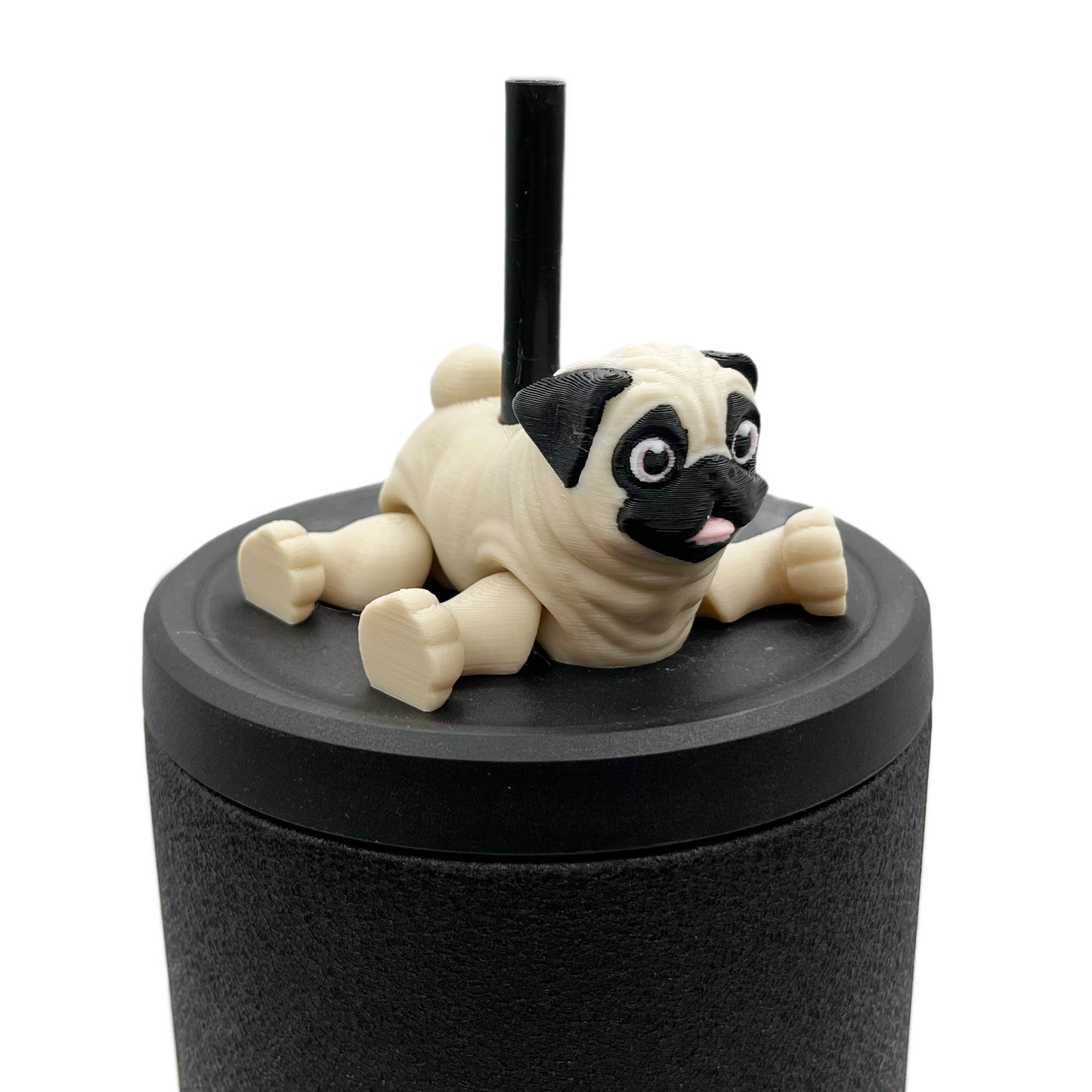 Paw Pals Sip Sidekicks – Adorable Dog and Cat Straw Buddy for Your Tumbler
