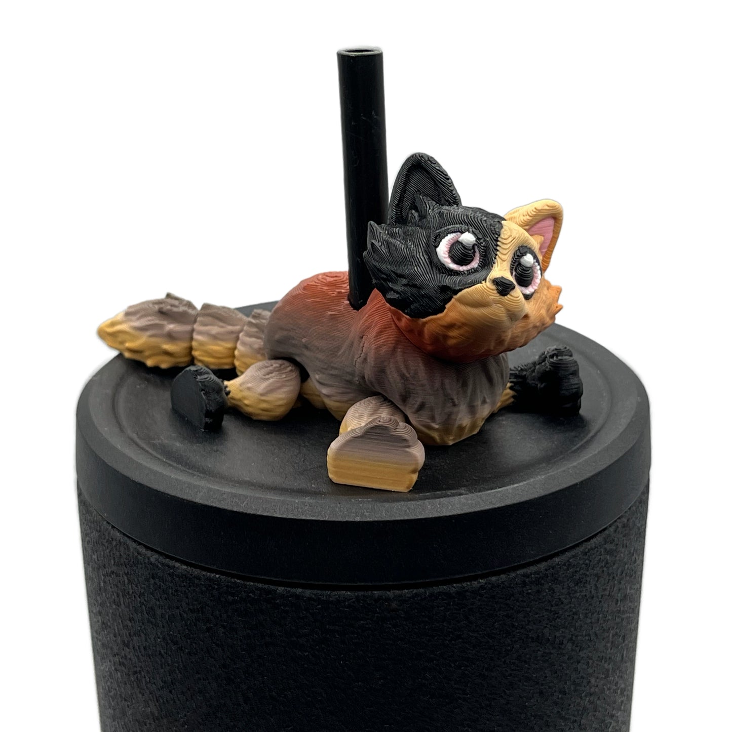 Paw Pals Sip Sidekicks – Adorable Dog and Cat Straw Buddy for Your Tumbler