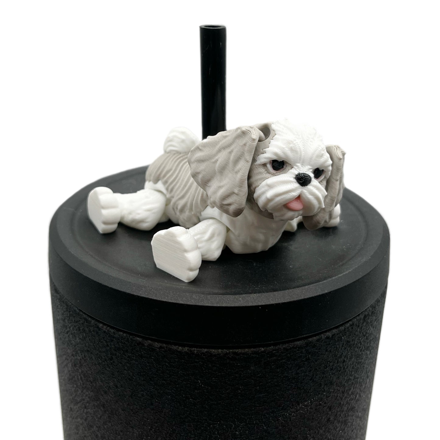 Paw Pals Sip Sidekicks – Adorable Dog and Cat Straw Buddy for Your Tumbler