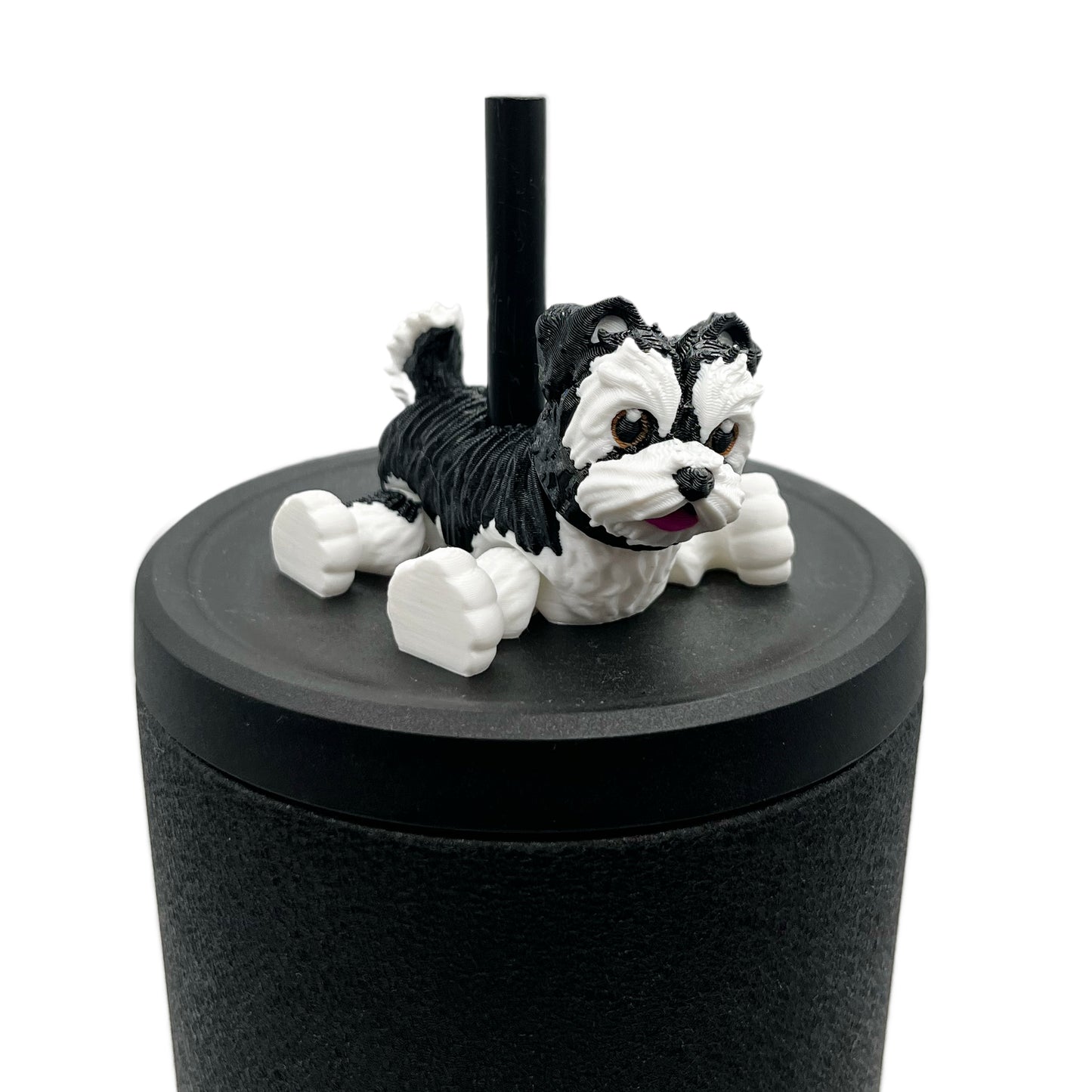 Paw Pals Sip Sidekicks – Adorable Dog and Cat Straw Buddy for Your Tumbler