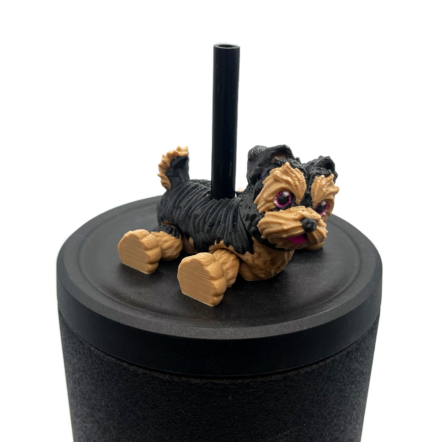 Paw Pals Sip Sidekicks – Adorable Dog and Cat Straw Buddy for Your Tumbler