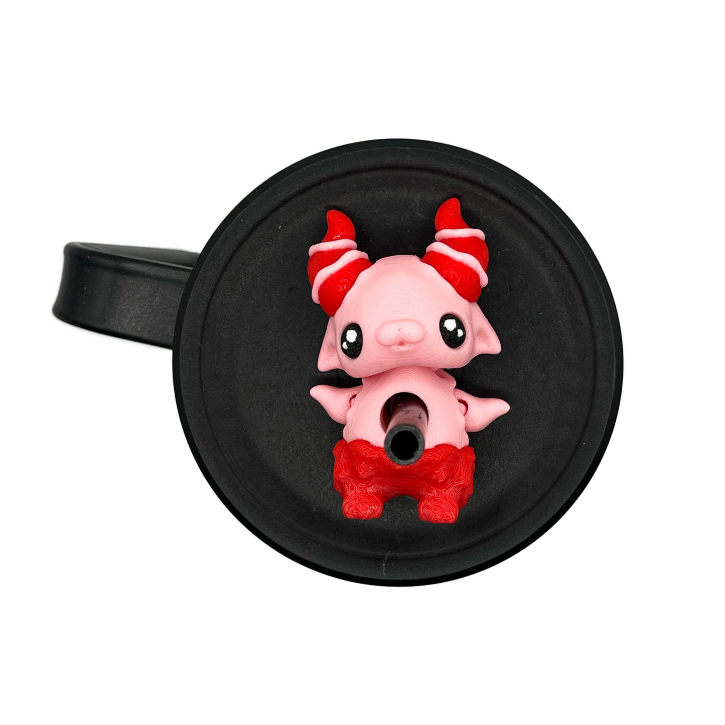 Pixie Sip Sidekicks – Cute Straw Buddies for Tumblers | 3D Printed Tumbler Toppers