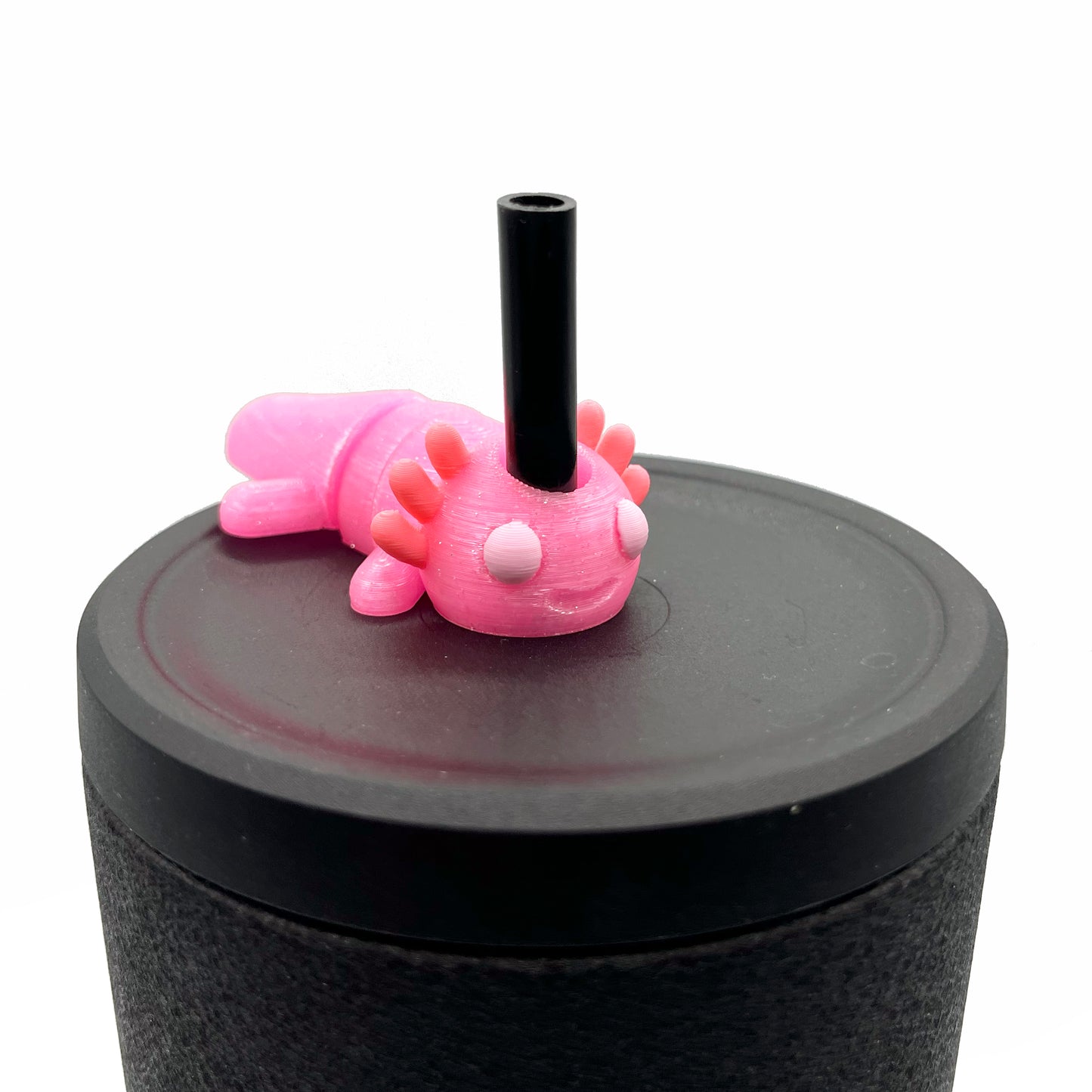 Sip Sidekicks - Articulating 3D Printed Animal Figurines – Pocket-Sized Drinkware Collectibles – Adorable 3D Printed Straw Buddy for Tumbler Cups | Collectible Cup Charm