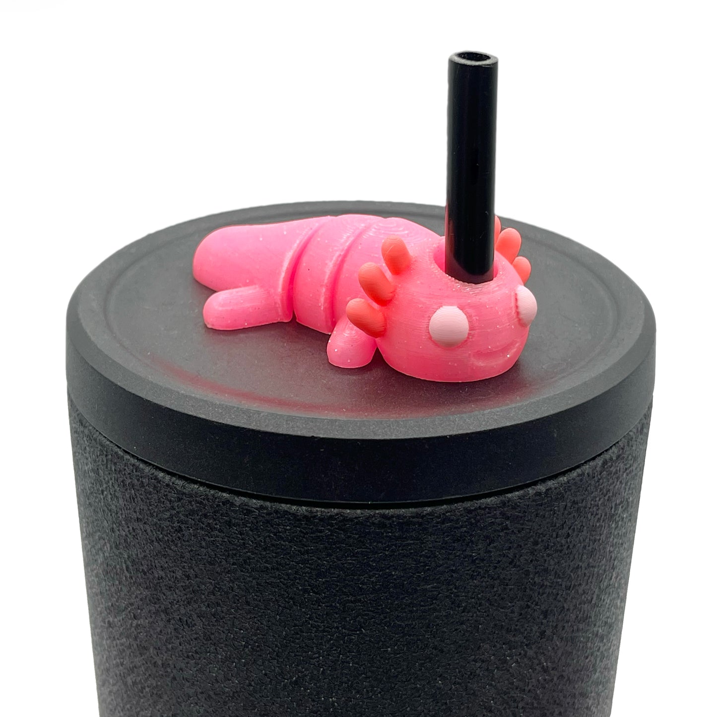 Sip Sidekicks - Articulating 3D Printed Animal Figurines – Pocket-Sized Drinkware Collectibles – Adorable 3D Printed Straw Buddy for Tumbler Cups | Collectible Cup Charm