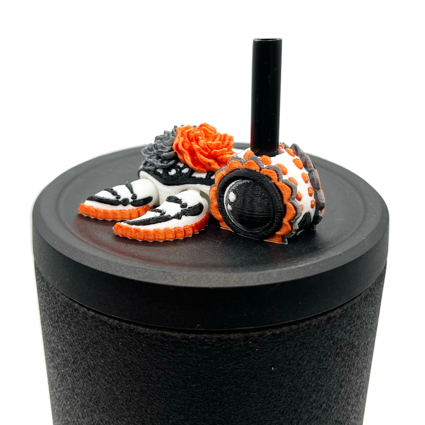 Turtles!! Sip Sidekick – 3D Printed Straw Buddy for Tumblers