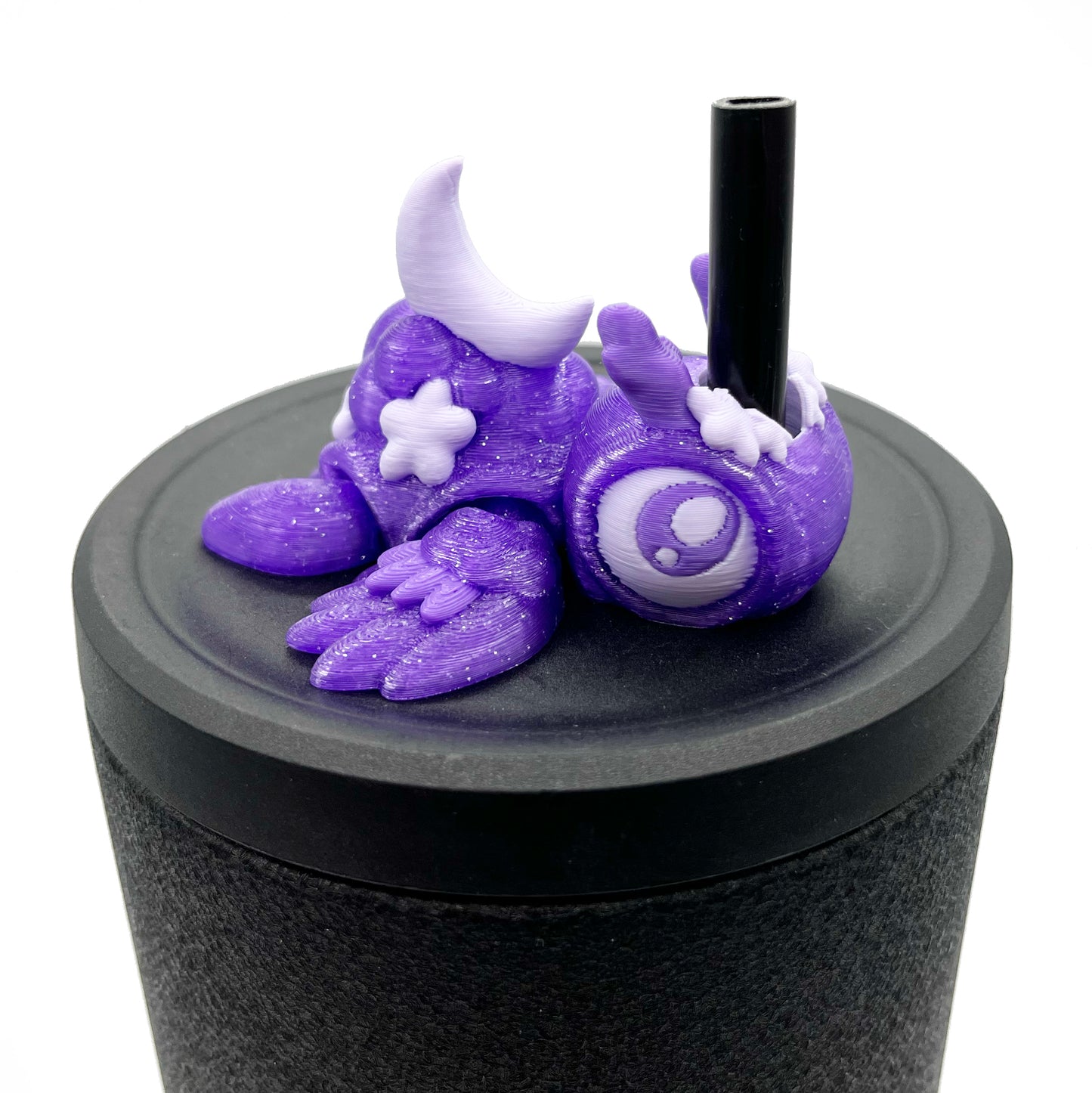 Turtles!! Sip Sidekick – 3D Printed Straw Buddy for Tumblers