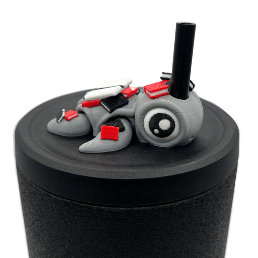 Turtles!! Sip Sidekick – 3D Printed Straw Buddy for Tumblers