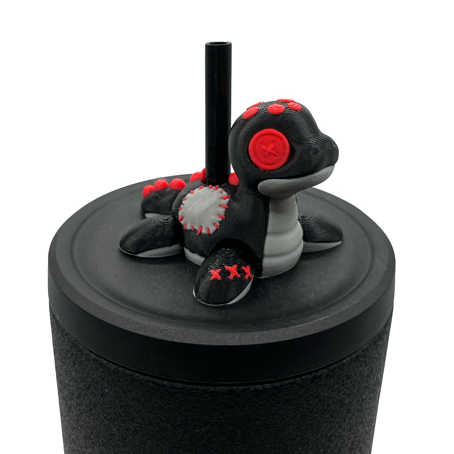 Sip Sidekicks - Articulating 3D Printed Animal Figurines – Pocket-Sized Drinkware Collectibles – Adorable 3D Printed Straw Buddy for Tumbler Cups | Collectible Cup Charm