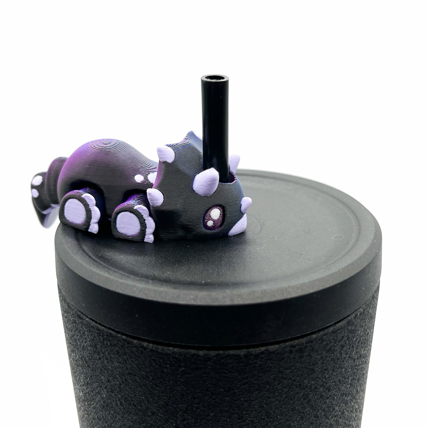 Sip Sidekicks - Articulating 3D Printed Animal Figurines – Pocket-Sized Drinkware Collectibles – Adorable 3D Printed Straw Buddy for Tumbler Cups | Collectible Cup Charm