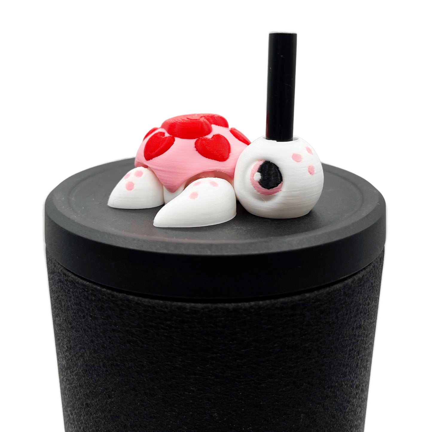 Turtles!! Sip Sidekick – 3D Printed Straw Buddy for Tumblers