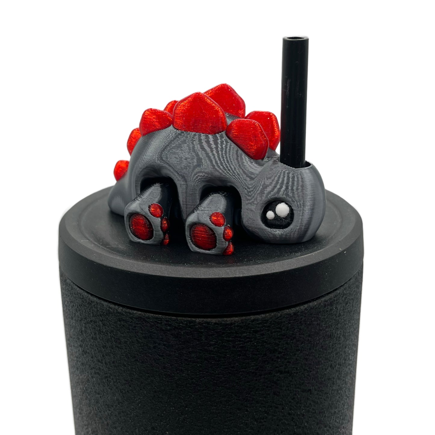 Sip Sidekicks - Articulating 3D Printed Animal Figurines – Pocket-Sized Drinkware Collectibles – Adorable 3D Printed Straw Buddy for Tumbler Cups | Collectible Cup Charm