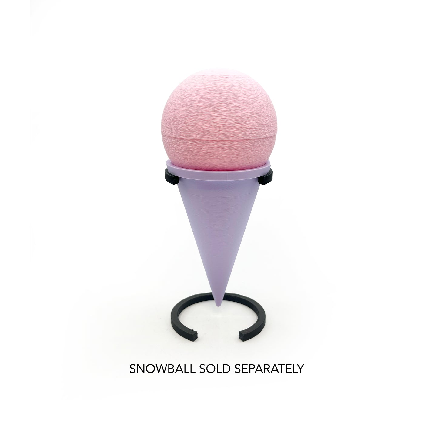 Snowball Display Cone & Stand for Flurryfoot Micros Container