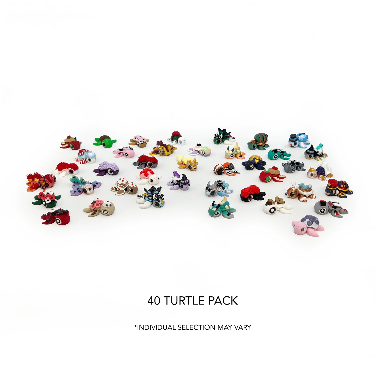 🐢 Tiny Turtles Mystery Micros – Turtle Egg Container | 3D Printed Mini Collectibles