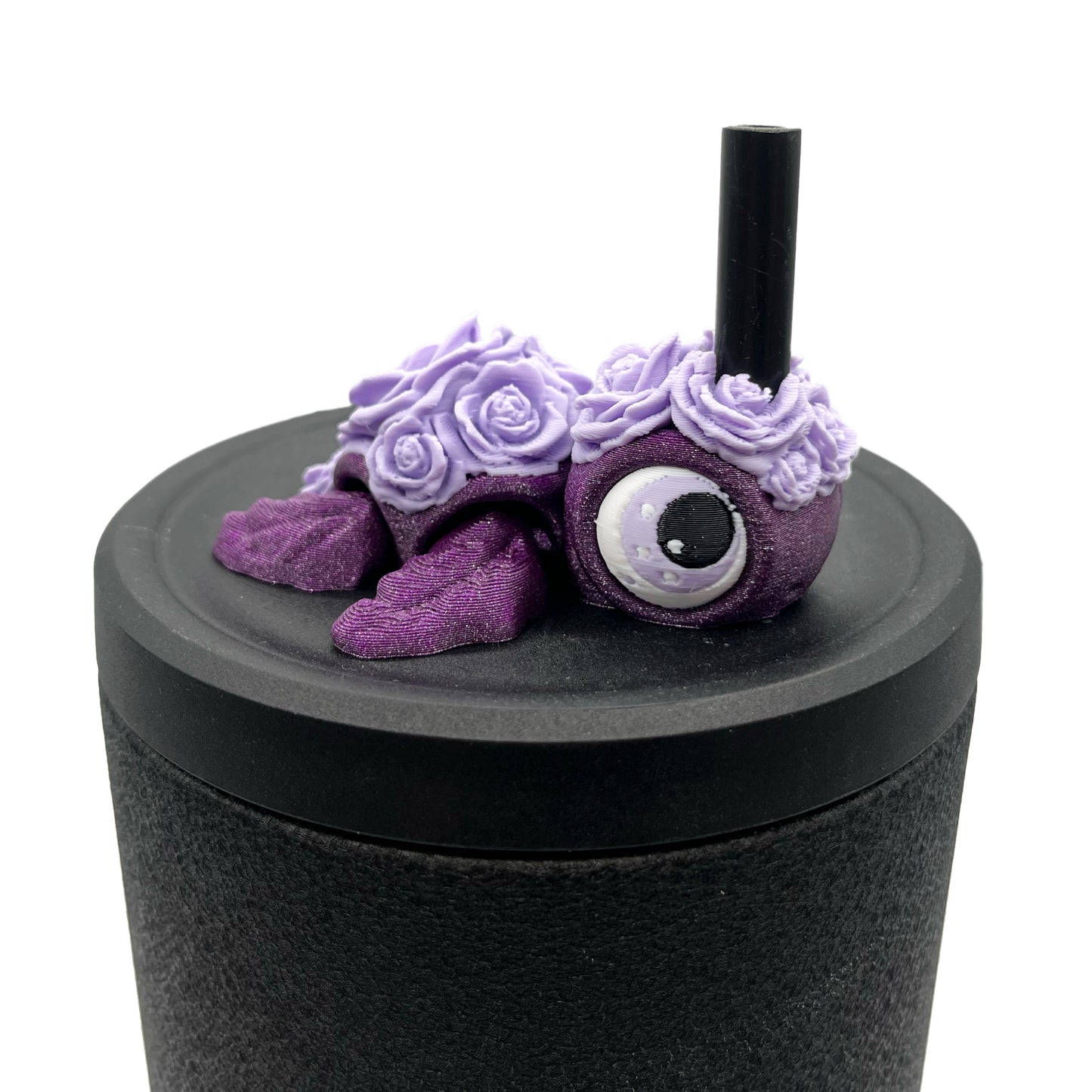 Turtles!! Sip Sidekick – 3D Printed Straw Buddy for Tumblers