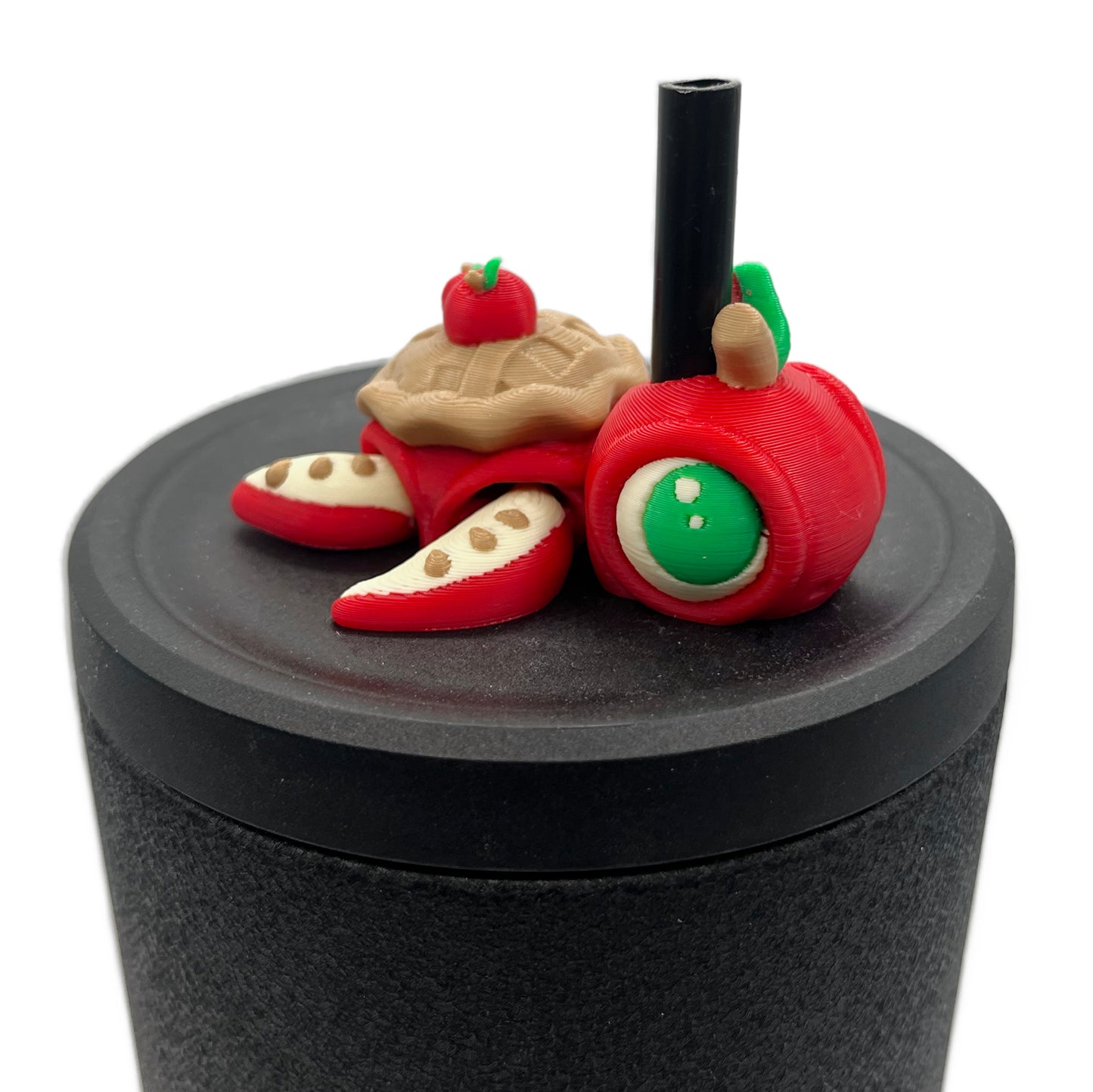 Turtles!! Sip Sidekick – 3D Printed Straw Buddy for Tumblers