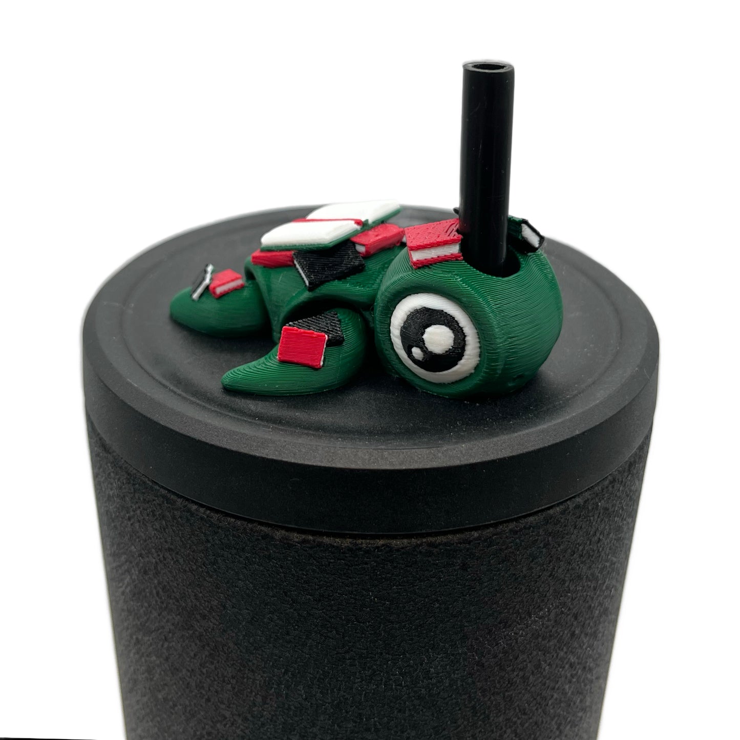Turtles!! Sip Sidekick – 3D Printed Straw Buddy for Tumblers