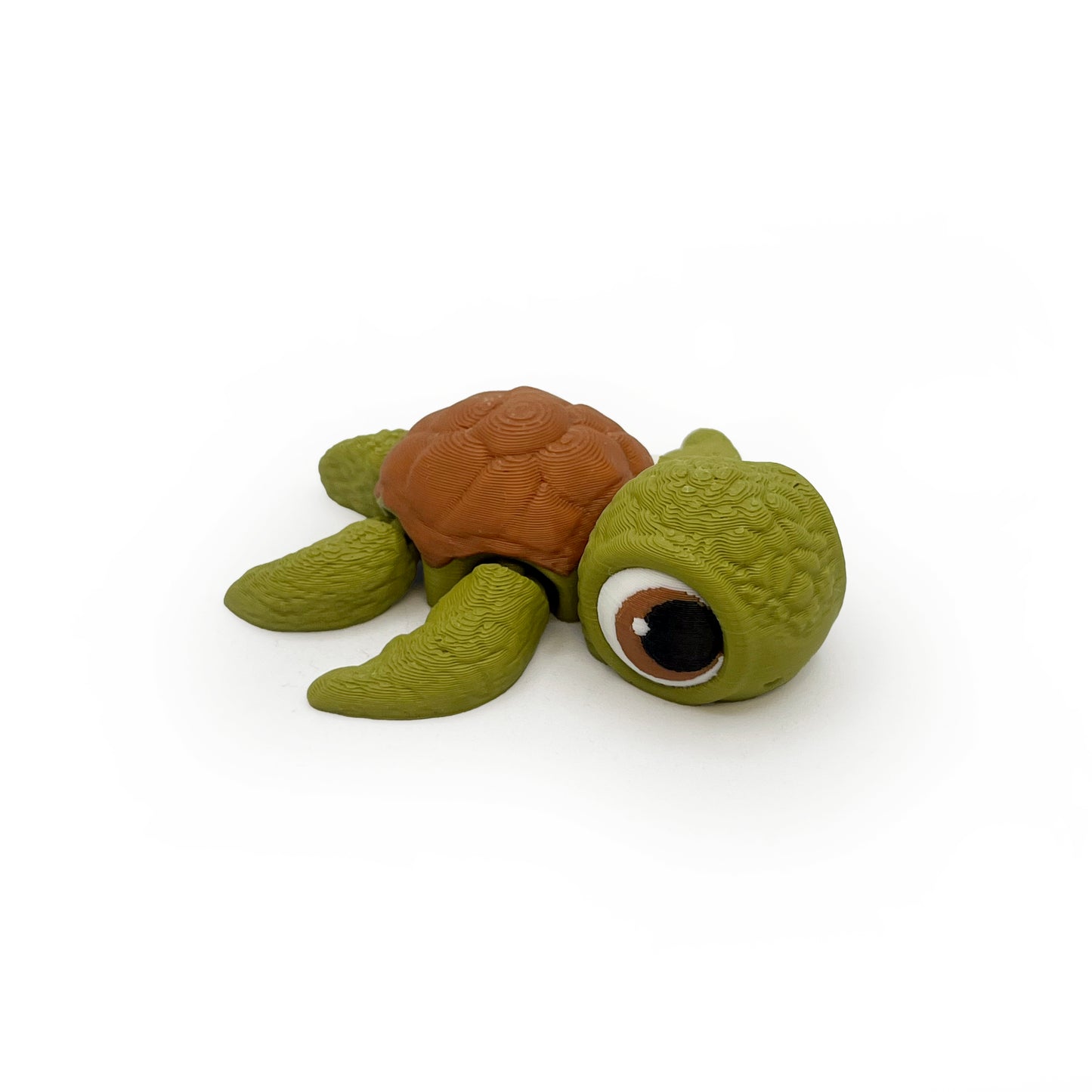 TURTLES!! – The Palm-Sized Original – Articulated Turtle Fidget with Pocket Turtle Energy