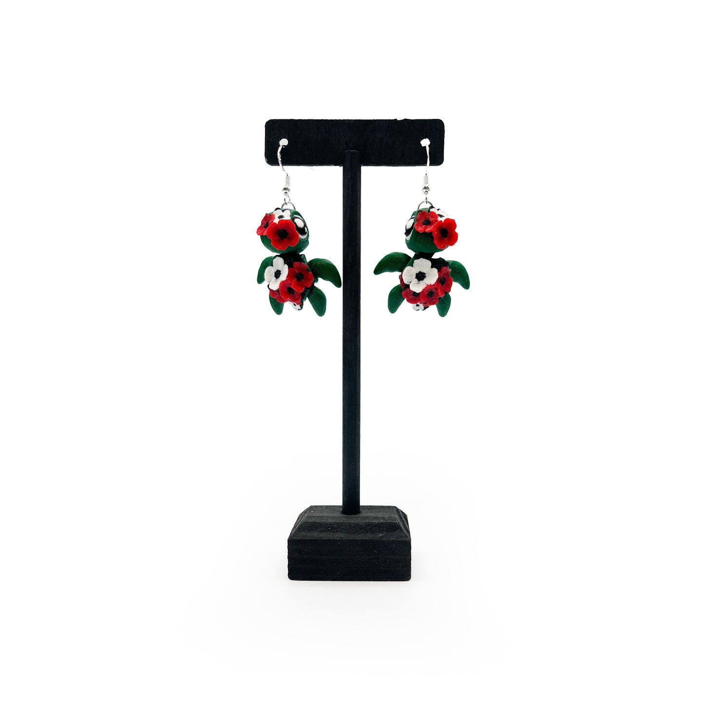 Turtles!! Earrings – 3D Printed Statement Studs for Turtle Lovers