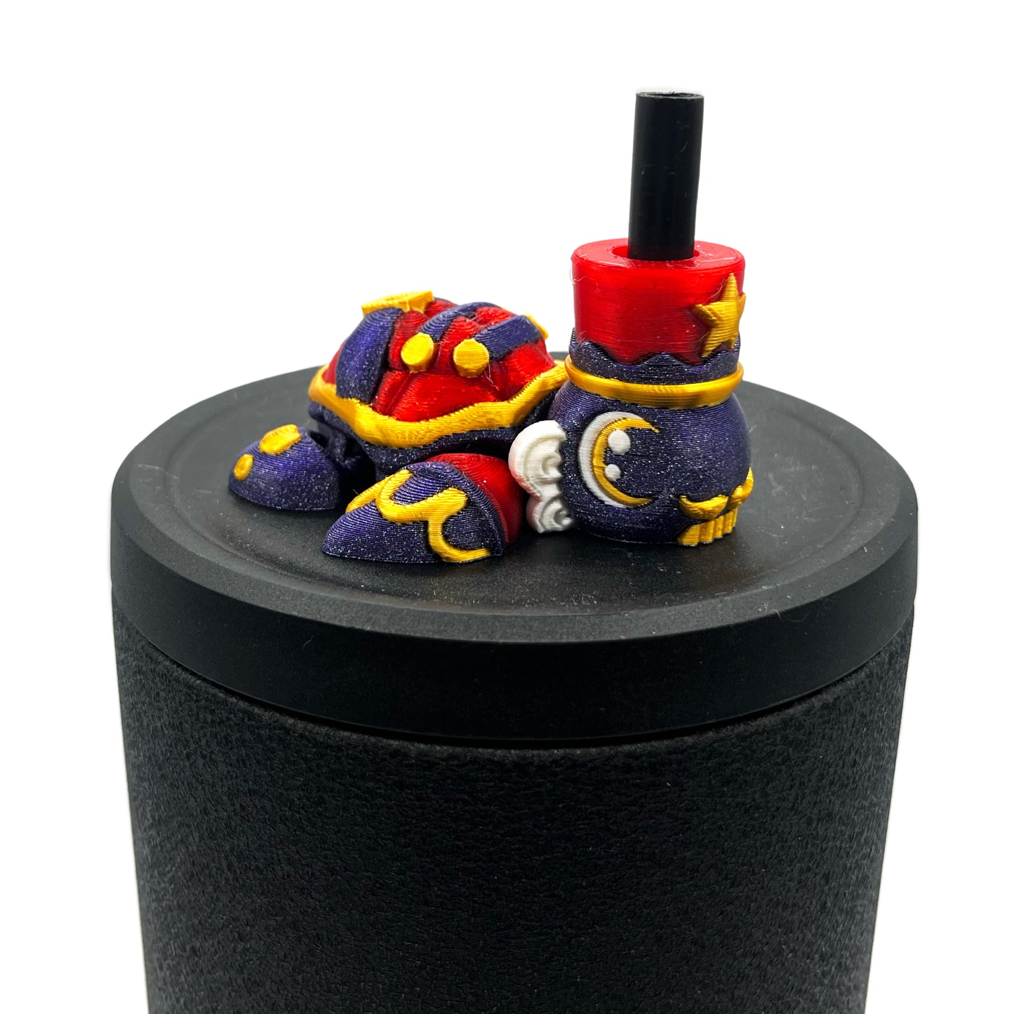 Turtles!! Sip Sidekick – 3D Printed Straw Buddy for Tumblers