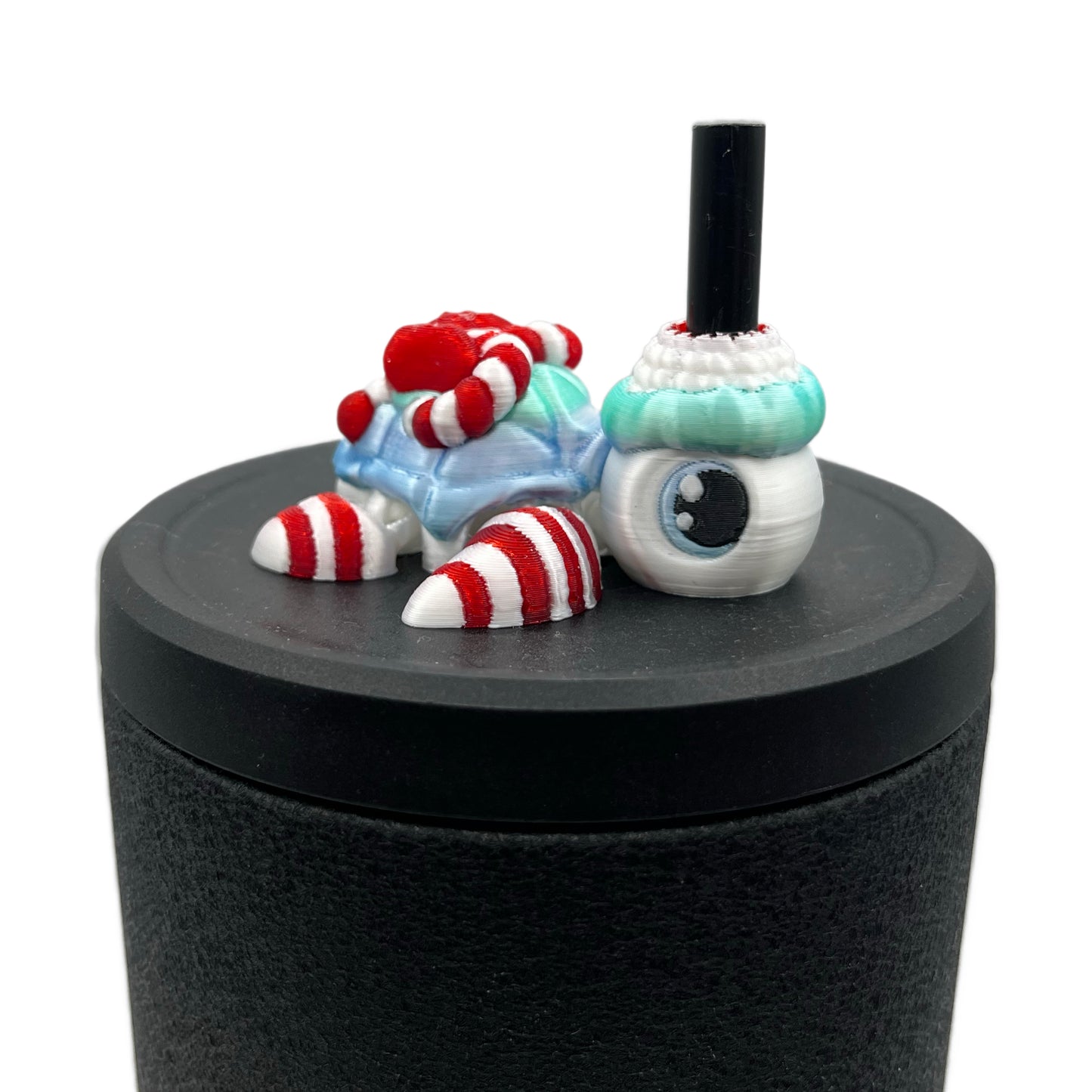 Turtles!! Sip Sidekick – 3D Printed Straw Buddy for Tumblers