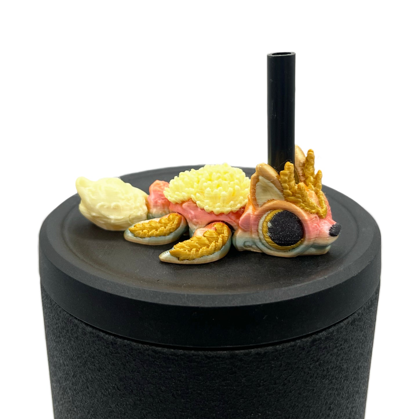 Turtles!! Sip Sidekick – 3D Printed Straw Buddy for Tumblers