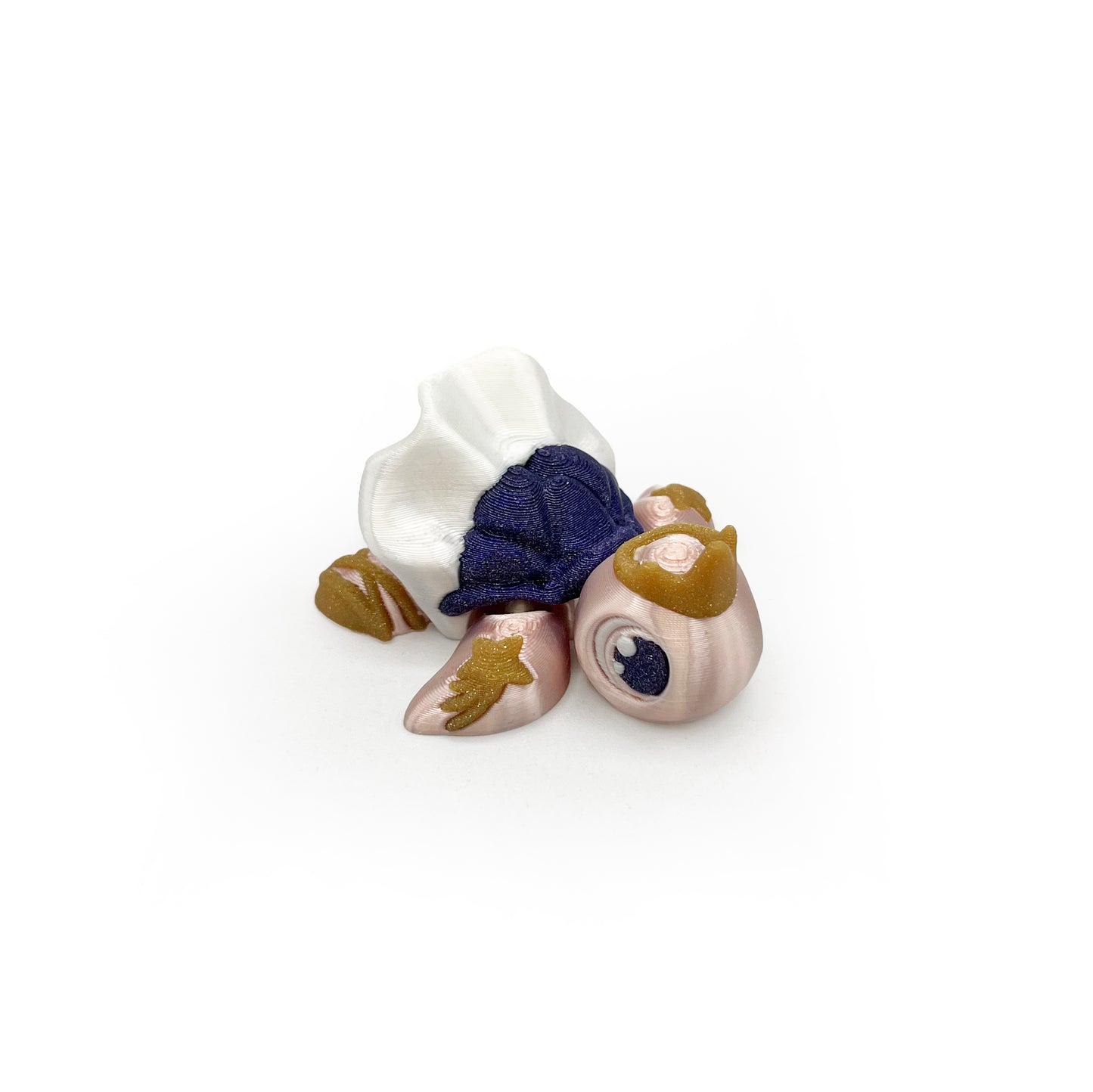 Turtles!! Earrings – 3D Printed Statement Studs for Turtle Lovers