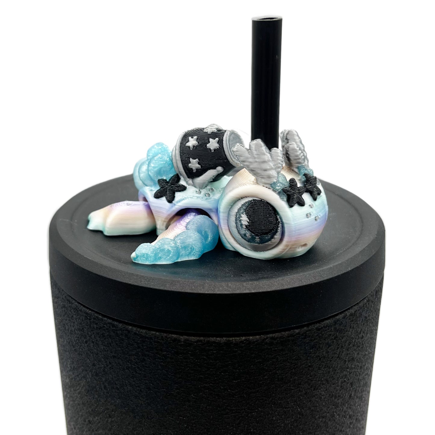 Turtles!! Sip Sidekick – 3D Printed Straw Buddy for Tumblers