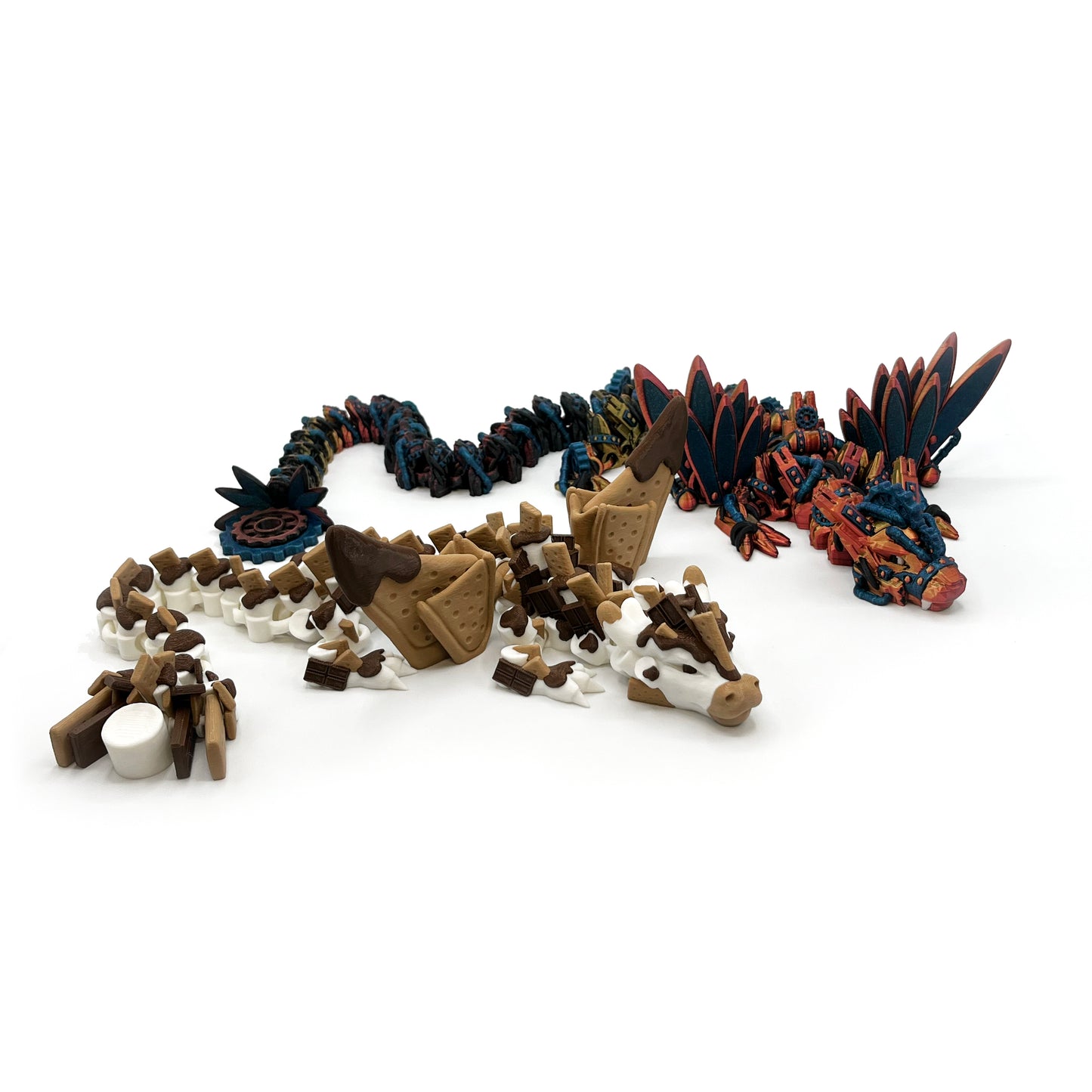 The Winged Horde – Articulated 3D Printed Dragons with Moveable Wings