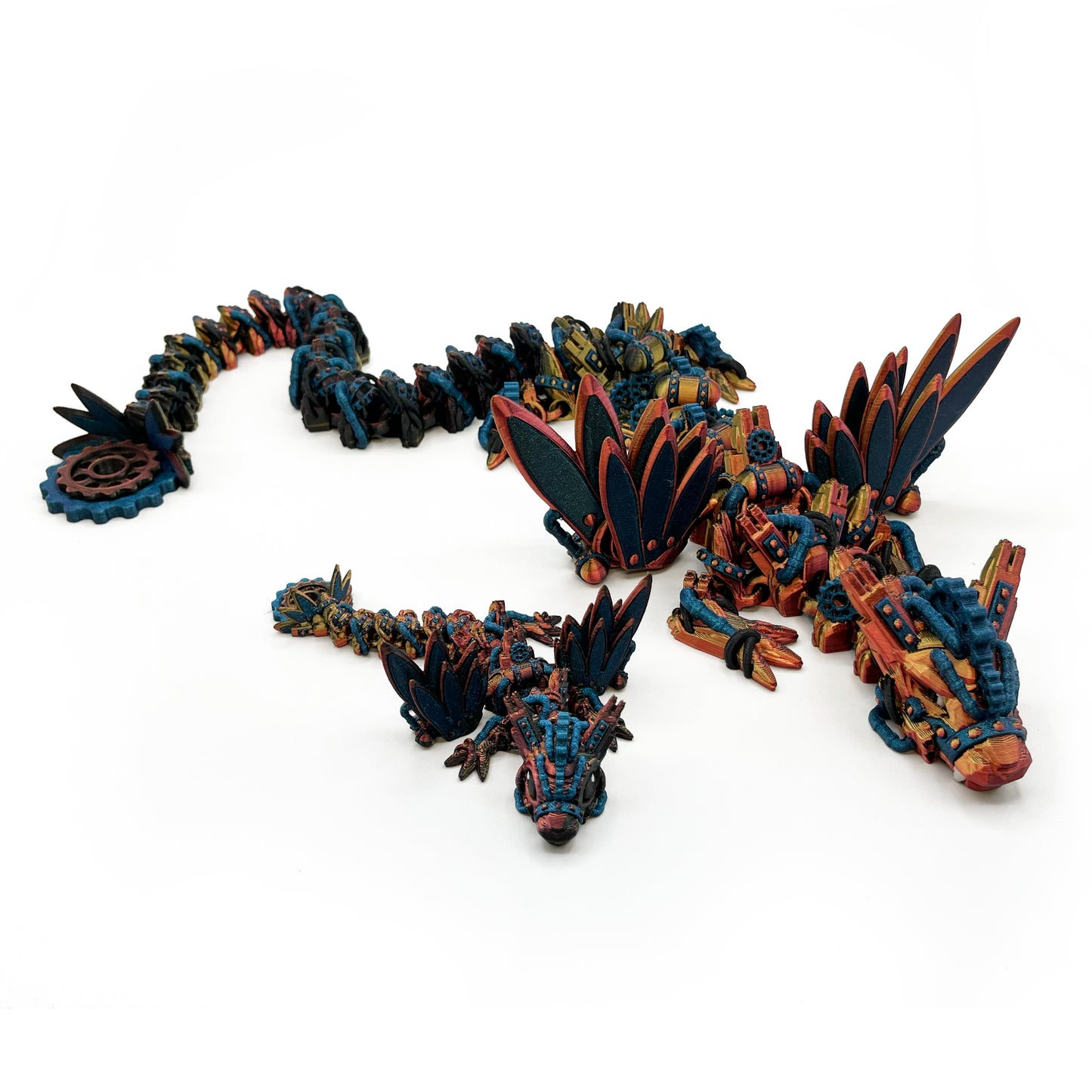 The Winged Horde – Articulated 3D Printed Dragons with Moveable Wings