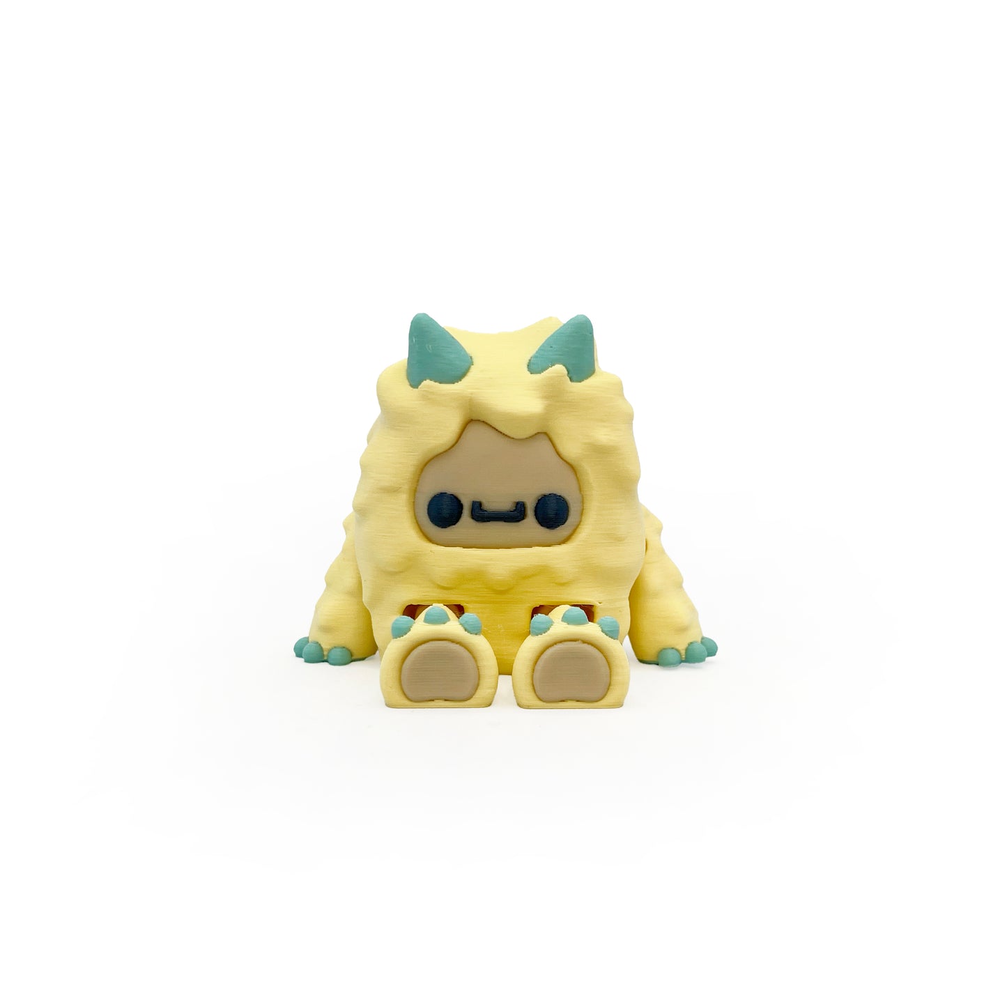 Flurryfoot & Bigfoot KEYCHAINS – Clip-On Backpack Buddies – 3D Printed Charms